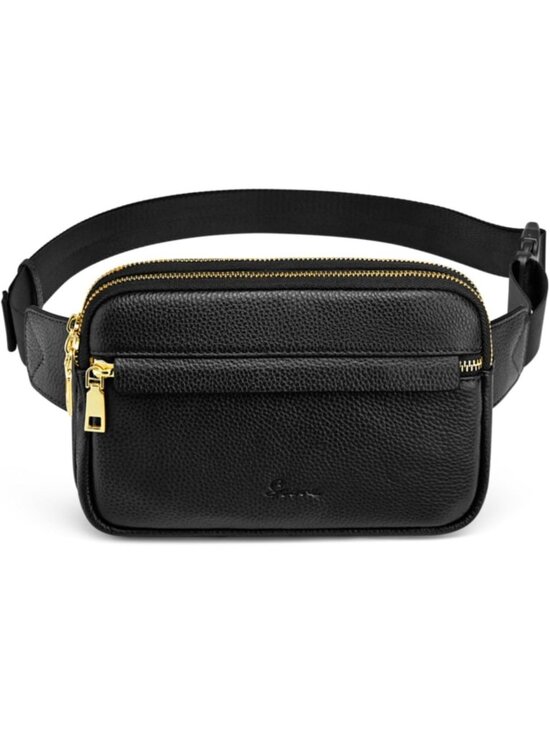 Handbags - Genuine Leather Fanny Pack for Women | RFID Blocking Crossbody Sling Bag, Travel